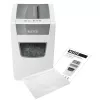 Destruidora de papel Leitz IQ slim home office P4, corte cruzado, 22 cm, 4 x 28 mm, 23 L, 225 folhas, 58 dB