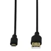 Cabo USB Hama 0,75m, USB2.0-A/USB2.0 Micro-B USB A Micro-USB B preto