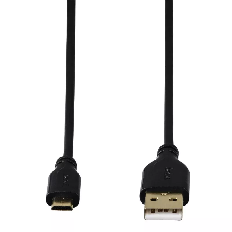 Cabo USB Hama 0,75m, USB2.0-A/USB2.0 Micro-B USB A Micro-USB B preto