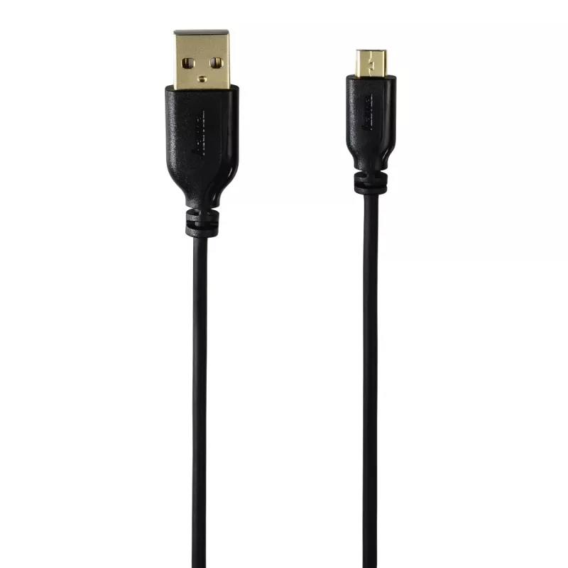 Cabo USB Hama 0,75m, USB2.0-A/USB2.0 Micro-B USB A Micro-USB B preto