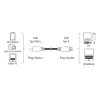 Cabo USB Hama 0,75m, USB2.0-A/USB2.0 Micro-B USB A Micro-USB B preto