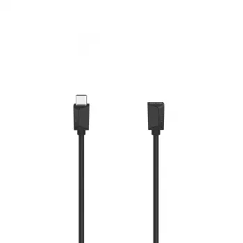 Cabo USB Hama Full-Featured USB 3.2 Gen 1 (3.1 Gen 1) 0,5 m USB C preto