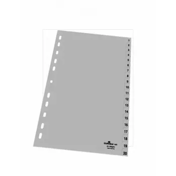 Separador numérico Durable 6522-10