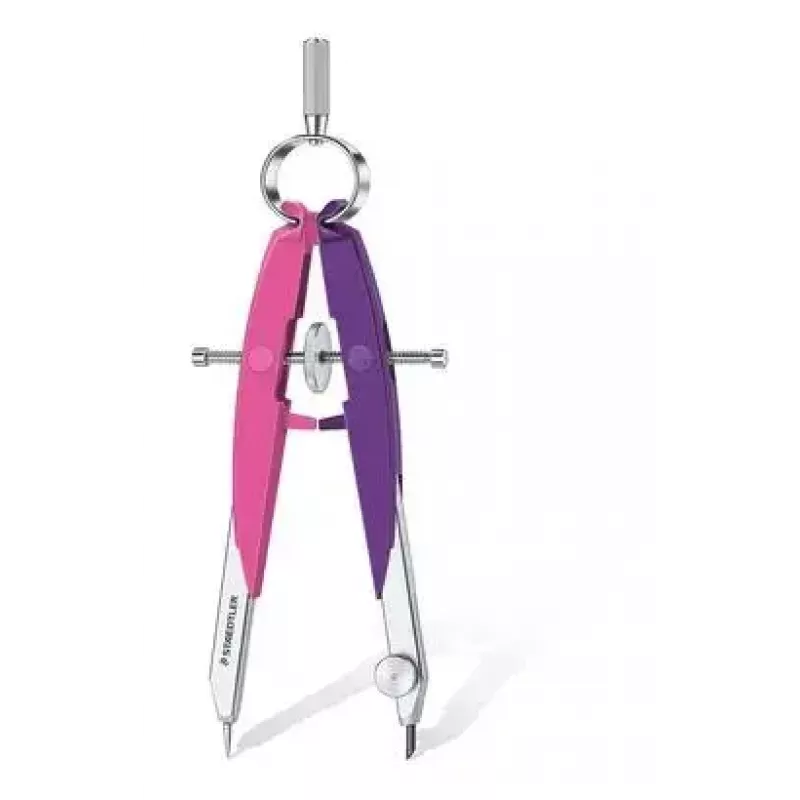Staedtler Mars comfort 556 00-N2 Compasso de precisão, rosa néon/violeta
