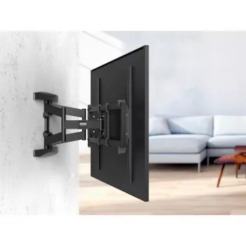 Suporte de parede para TV Hama 00220839 3,05 m (120 polegadas) preto, branco