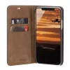 Capa tipo livro JT BERLIN BookCase Tegel preta para iPhone 15 Pro 15,5 cm