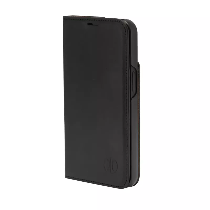 Capa tipo livro JT BERLIN BookCase Tegel preta para iPhone 15 15,5 cm