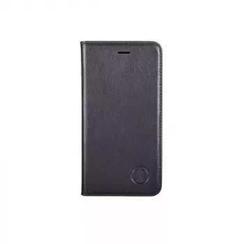 Capa tipo livro JT BERLIN BookCase Tegel preta para iPhone 15 15,5 cm