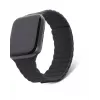 Pulseira Decoded D22AWS40TSL3SCL acessório para smartwatch preta silicone