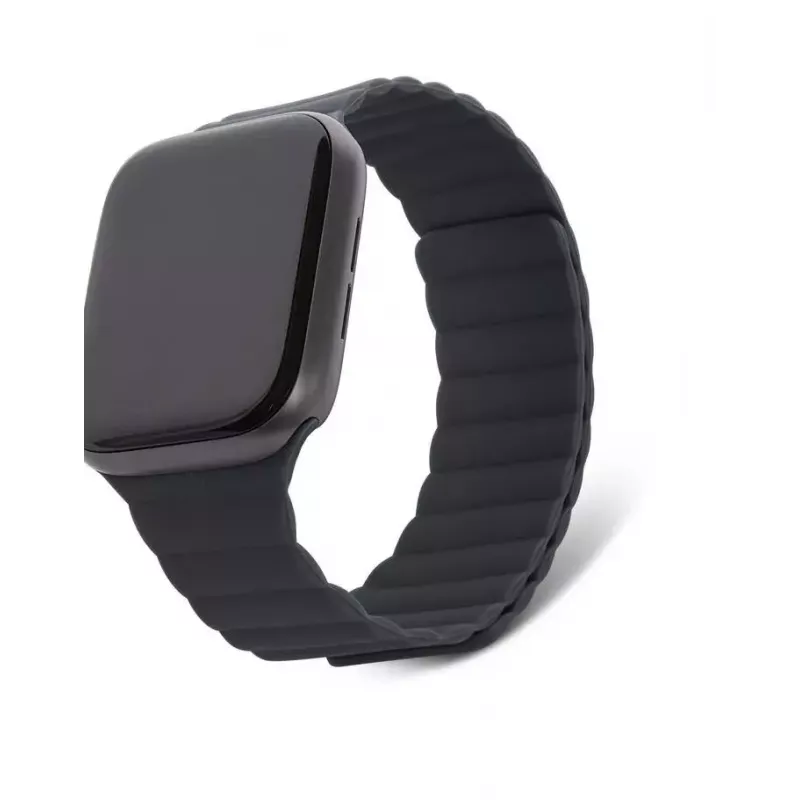 Pulseira Decoded D22AWS40TSL3SCL acessório para smartwatch preta silicone