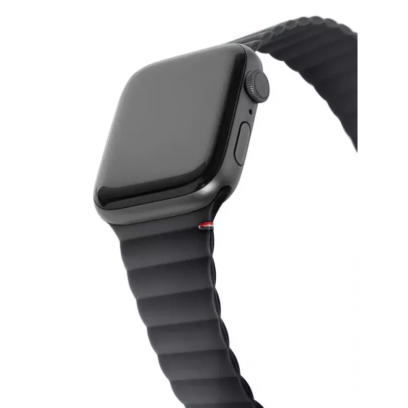 Pulseira Decoded D22AWS40TSL3SCL acessório para smartwatch preta silicone
