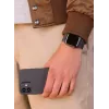 Pulseira Decoded D22AWS40TSL3SCL acessório para smartwatch preta silicone