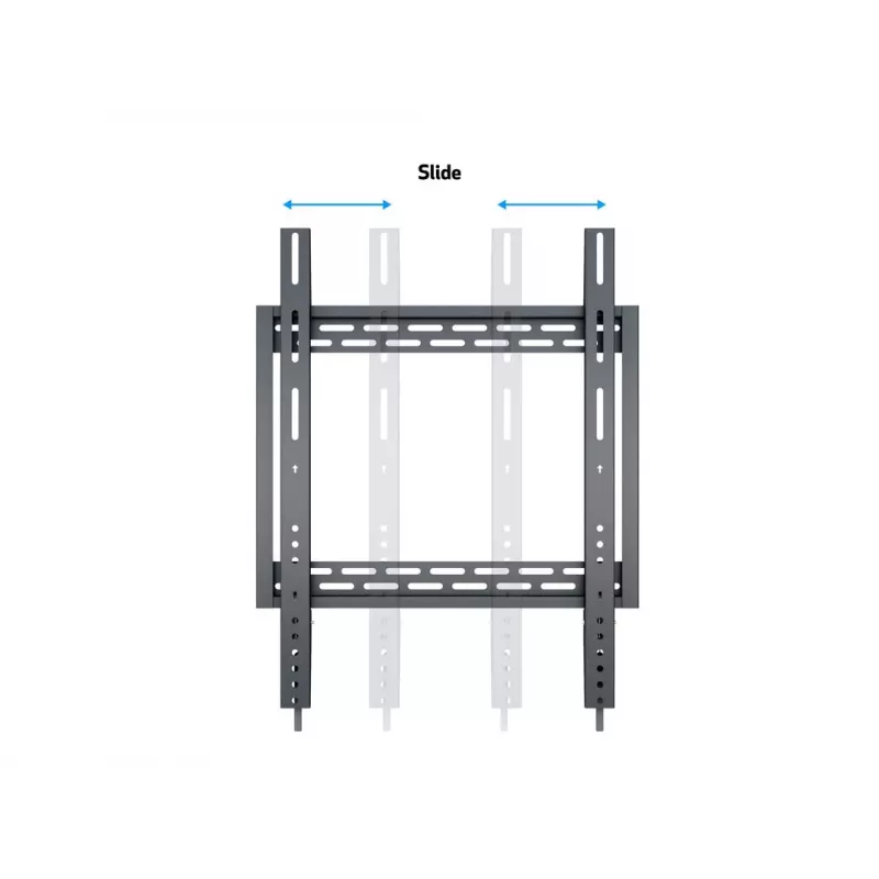 Suporte de parede MULTIBRACKETS M Universal HD Portrait para ecrãs de 60 a 100 polegadas, VESA 200x200–400x600, carga máxima 100 kg, preto