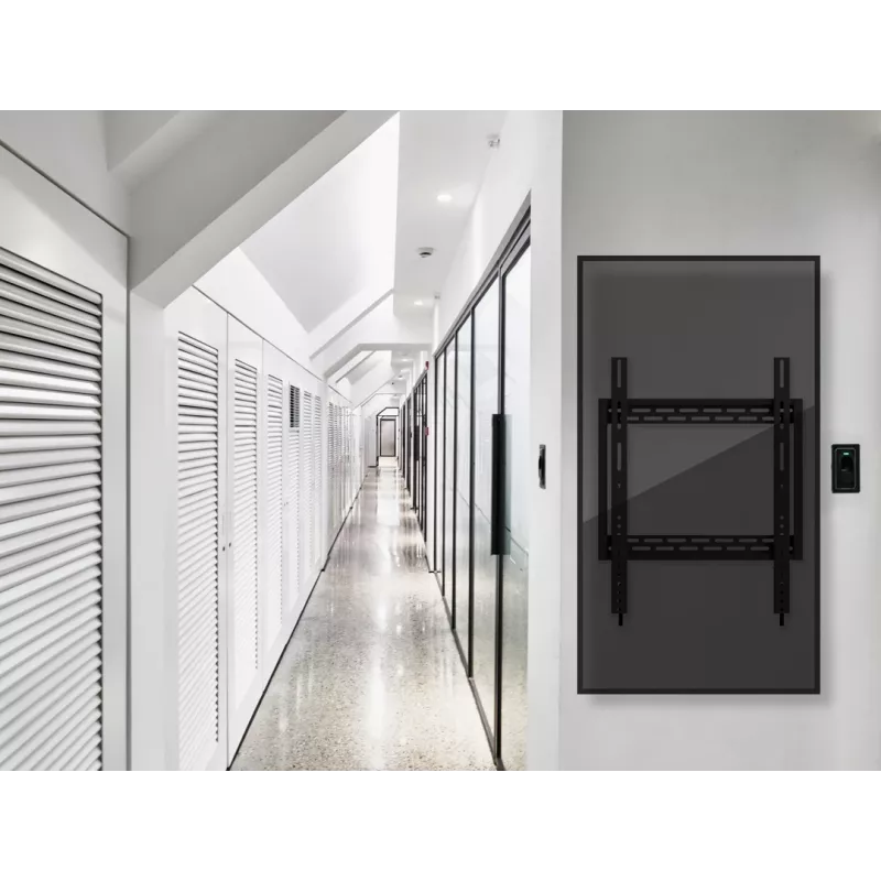 Suporte de parede MULTIBRACKETS M Universal HD Portrait para ecrãs de 60 a 100 polegadas, VESA 200x200–400x600, carga máxima 100 kg, preto