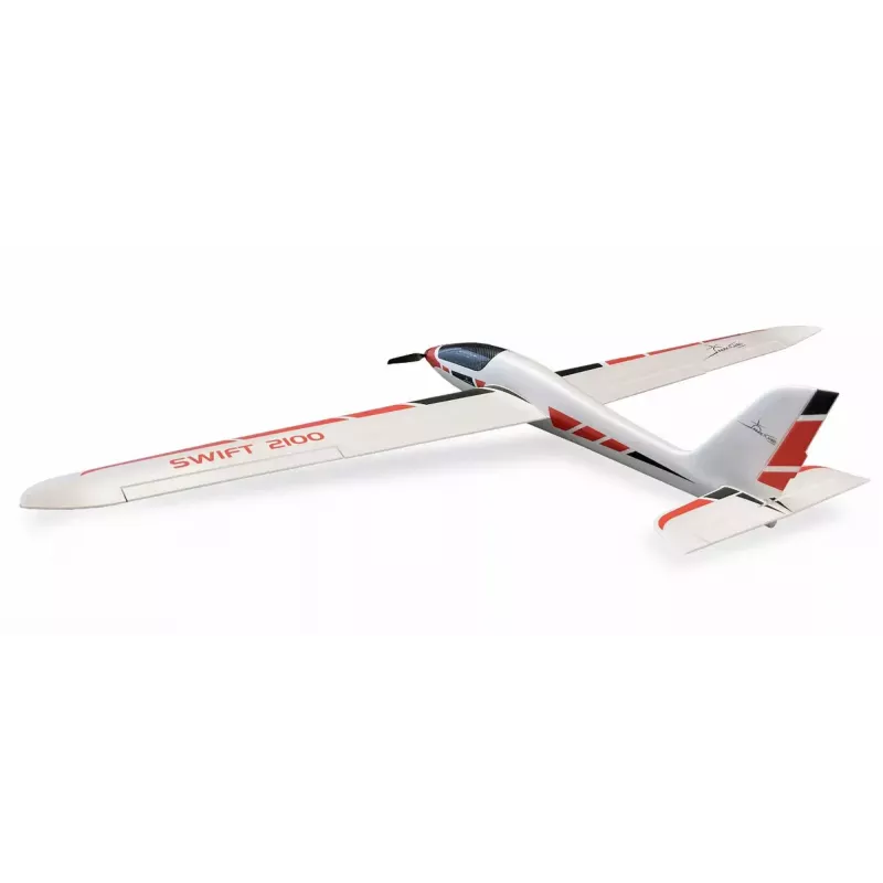 Avião Amewi Swift 2100 motor elétrico 1,35 kg a partir de 14 anos