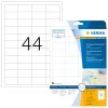 Etiquetas autoadesivas para impressora HERMA Labels transparente mate A4 48,3x25,4 mm película 1100 unid.