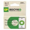 Bateria recarregável GP Batteries Recyko B2552 200 mAh 8,4 V NiMH