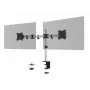 Durable SELECT Suporte para monitor 509523 para 2 monitores, fixação de secretária, prateado