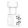 Hama 00205376 Low Noise Block Downconverter (LNB) 10,7 – 12,75 GHz branco