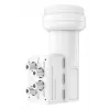 Hama 00205376 Low Noise Block Downconverter (LNB) 10,7 – 12,75 GHz branco