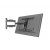 Braço de montagem Multibrackets M VESA Flexarm Thin preto