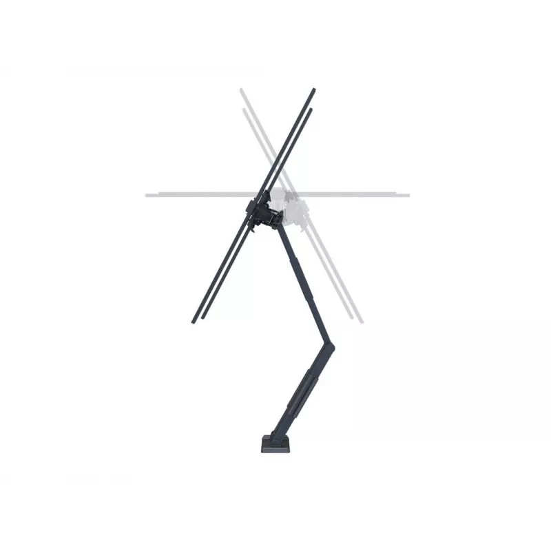 Braço de montagem Multibrackets M VESA Flexarm Thin preto