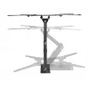 Suporte de parede Manhattan para TV e monitores (totalmente articulado), para ecrãs de 32 polegadas a 55 polegadas, compatibilidade VESA: tudo entre 100x100 mm e 400x400 mm – verifique as dimensões dos quatro orifícios de montagem na parte traseira do ecrã para garantir que encaixa, máx. 30 kg, preto, suporte