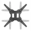 Suporte de parede Manhattan para TV e monitores (totalmente articulado), para ecrãs de 32 polegadas a 55 polegadas, compatibilidade VESA: tudo entre 100x100 mm e 400x400 mm – verifique as dimensões dos quatro orifícios de montagem na parte traseira do ecrã para garantir que encaixa, máx. 30 kg, preto, suporte