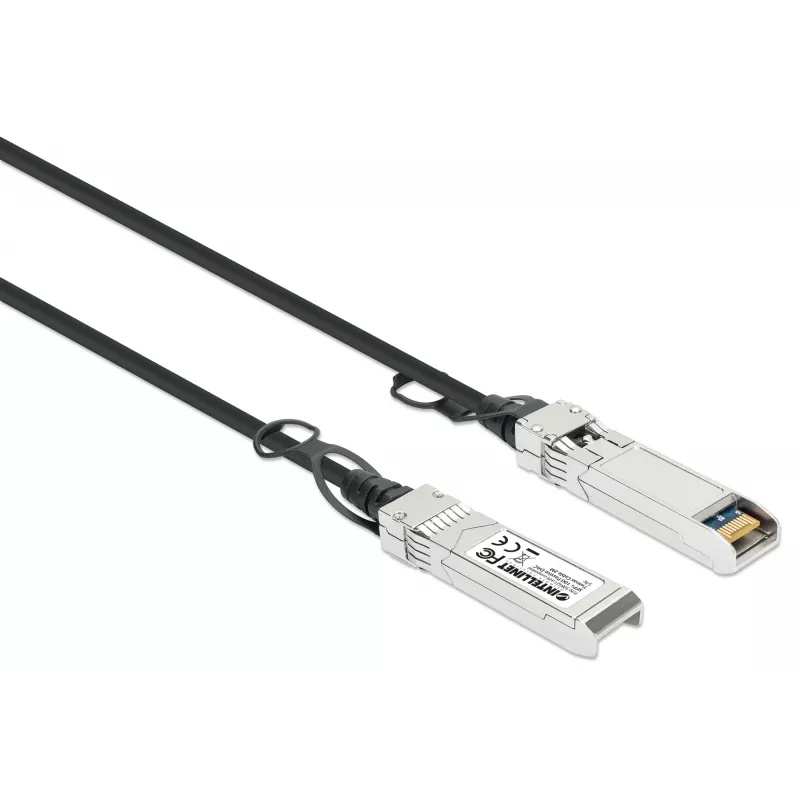 Intellinet 2m 10G SFP+ cabo twinax de cobre direct attach passivo 30AWG compatível com HP