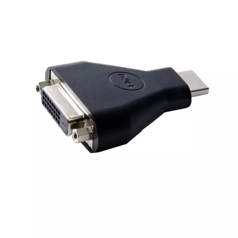 DELL 492-11681 adaptador de cabo 19 pinos HDMI-A macho 24 pinos DVI fêmea preto