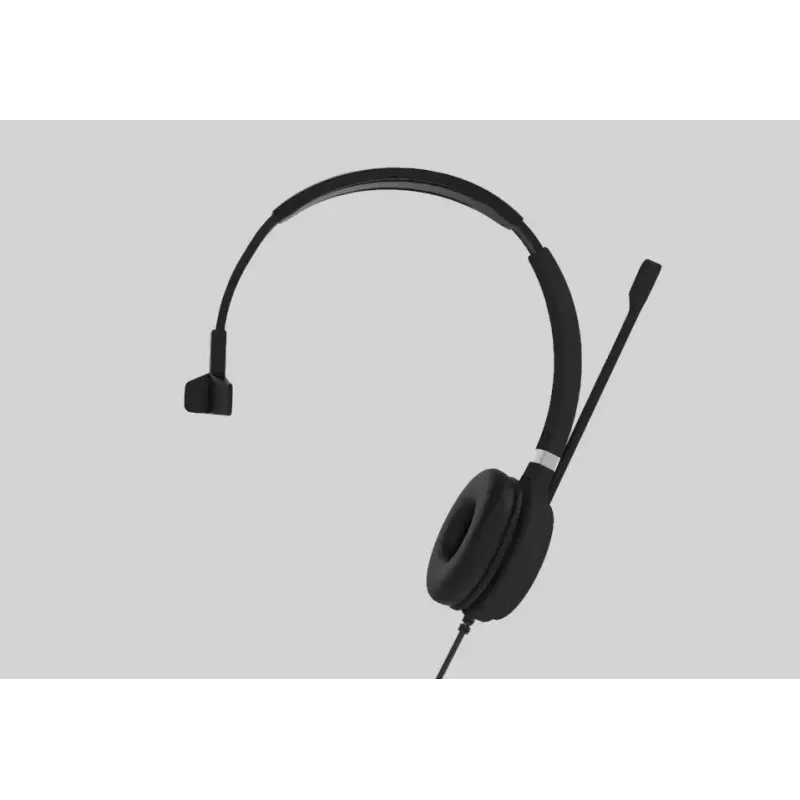 Yealink UH36 Mono Headset com fios, arco de cabeça, escritório/call center, USB Type-A, preto, prateado
