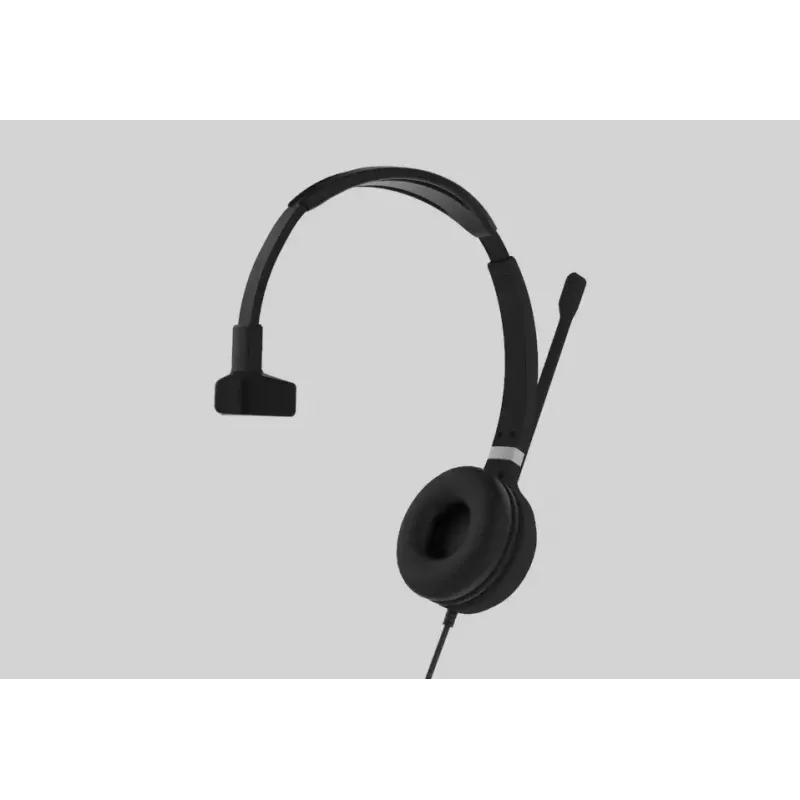 Yealink UH36 Mono Headset com fios, arco de cabeça, escritório/call center, USB Type-A, preto, prateado