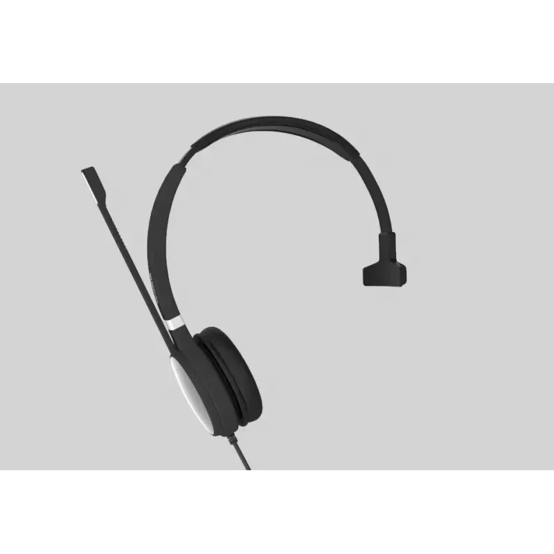 Yealink UH36 Mono Headset com fios, arco de cabeça, escritório/call center, USB Type-A, preto, prateado