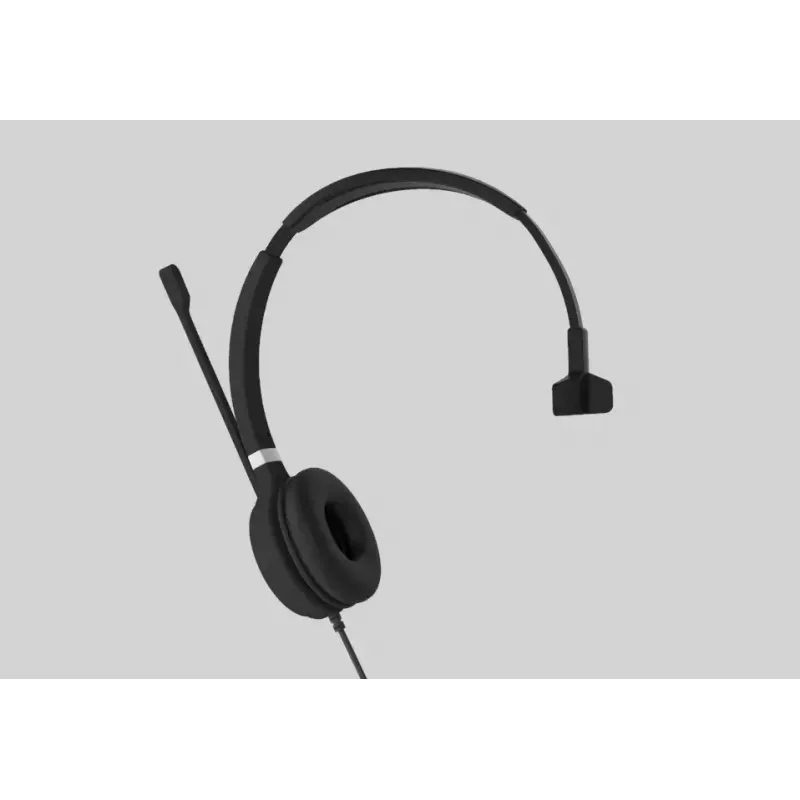 Yealink UH36 Mono Headset com fios, arco de cabeça, escritório/call center, USB Type-A, preto, prateado