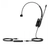 Yealink UH36 Mono Teams Headset com fios, arco de cabeça, escritório/call center, USB Type-A, preto, prateado