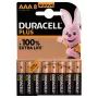 Pilha descartável Duracell Plus 100 AAA alcalina