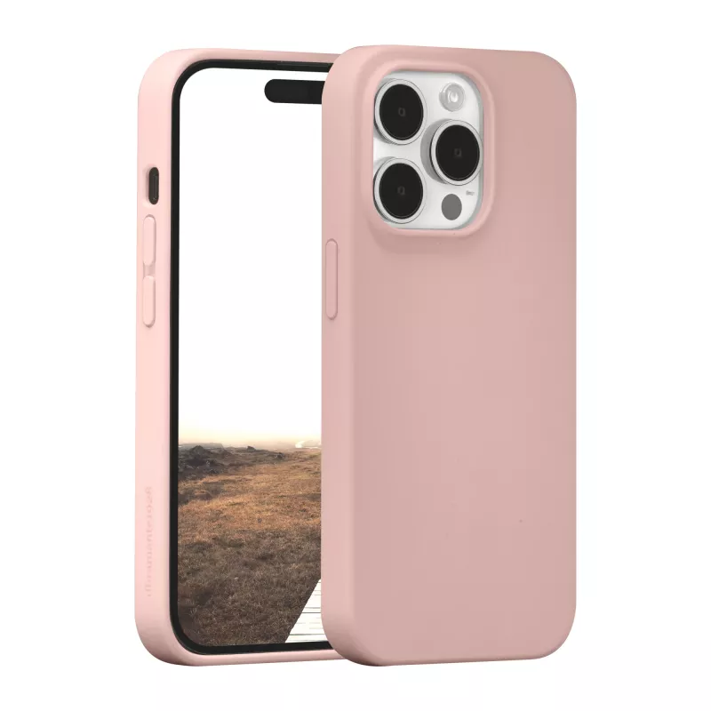 Capa dbramante1928 Monaco iPhone 15 Pro pink sand