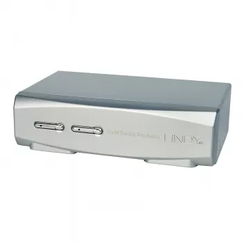 Comutador KVM Lindy 2 portas Pro USB 2.0, DisplayPort 1.2 with TTU