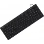 Teclado KeySonic KSK-6031INEL-B (DE), industrial, USB, QWERTZ, alemão, preto