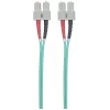 Cabo de fibra ótica patch Intellinet, OM3, SC/SC, 1 m, água, duplex, multimodo, 50/125 µm, LSZH, fibra, garantia vitalícia