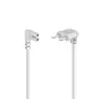Cabo de alimentação Hama 00223281 branco 1,5 m conector fêmea C7