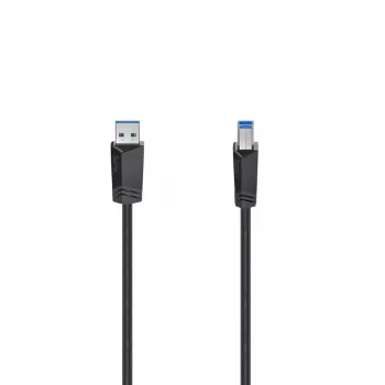 Cabo USB Hama 00200625 USB 3.2 Gen 1 (3.1 Gen 1) 1.5 m USB A USB B preto
