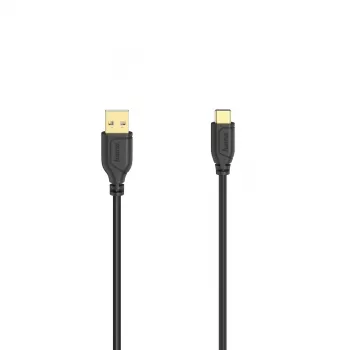 Cabo USB Hama 00200634 USB 2.0 0,75 m USB A USB C preto