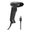 Manhattan Leitor de códigos de barras 2D LED portátil 153997, USB-A, alcance de leitura 320 mm, cabo de 1,4 m, preto