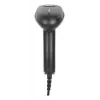 Manhattan Leitor de códigos de barras 2D LED portátil 153997, USB-A, alcance de leitura 320 mm, cabo de 1,4 m, preto