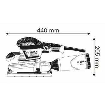 Bosch 0 601 292 901 Lixadora excêntrica portátil 11000 rpm 22000 rpm