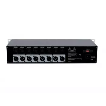 Misturadora Omnitronic MZD-88 8 canais 20 - 20000 Hz prateado