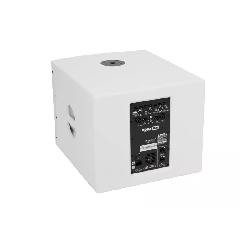 Subwoofer ativo Omnitronic 11039051 branco 500 W