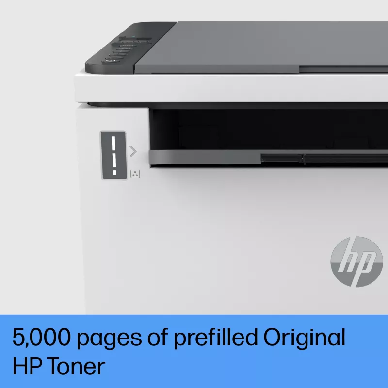 HP LaserJet Tank 2604dw Impressora multifunções sem fios preto e branco, copiadora, scanner; duplex