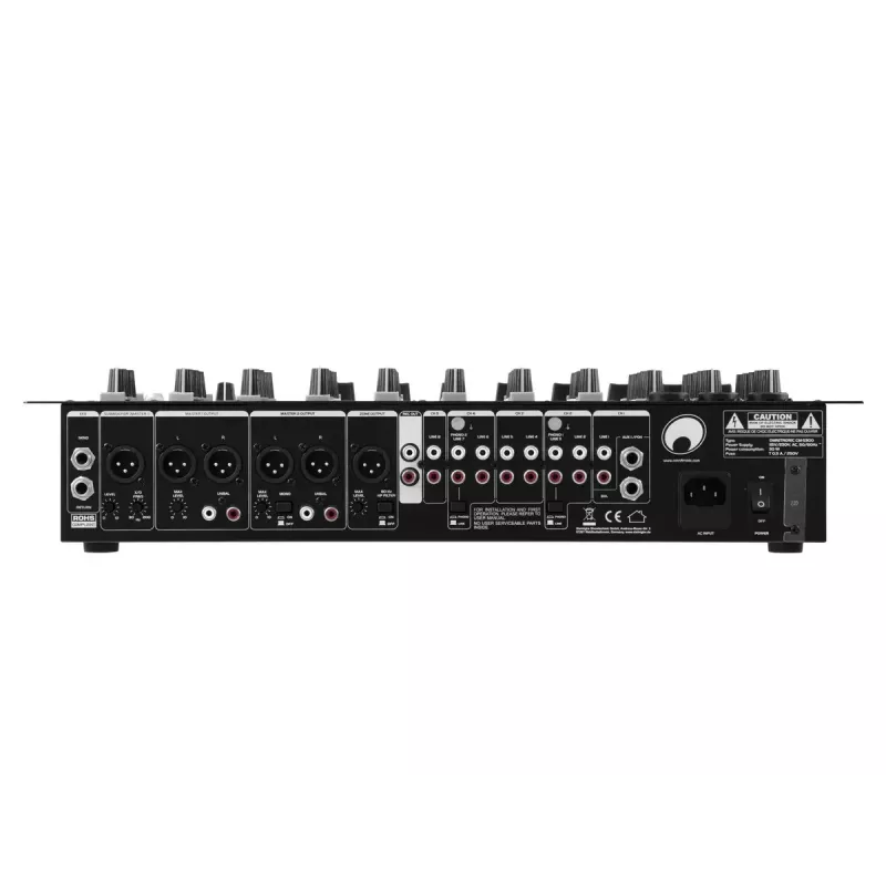 Misturadora Omnitronic CM-5300 5 canais 20 - 20000 Hz preto
